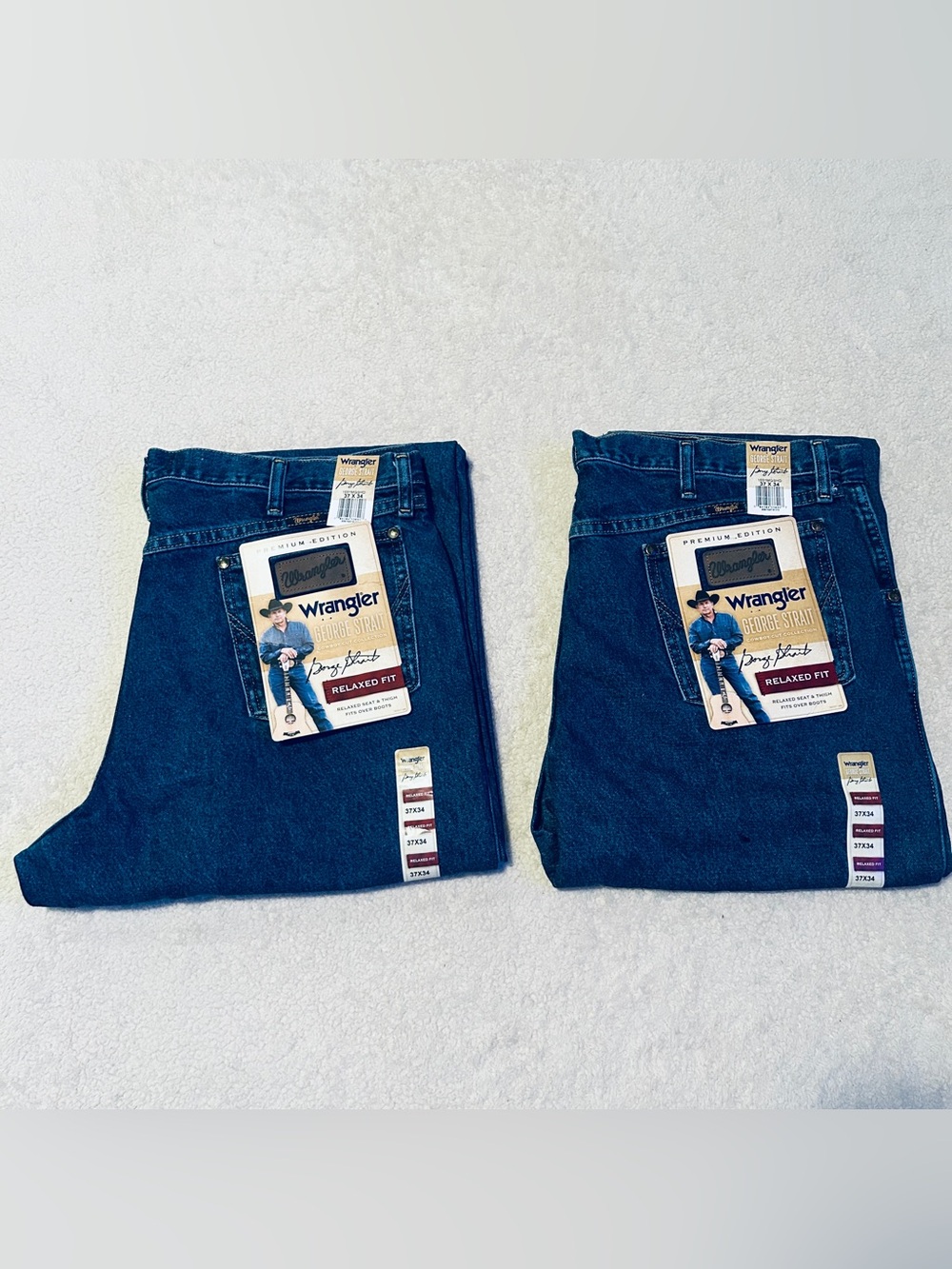NWT Bundle of Mens George Strait Wrangler Jeans